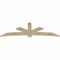 Ekena Millwork Alberta Rough Sawn Timber Gable Bracket, Douglas Fir, 96"W x 32"H x 2"D x 6"F, 8/12 Pitch GBW096X32X0206ALB00RDF - alternate 2